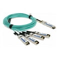 thumbnail image 2 of AddOn - 100GBase-AOC direct attach cable - TAA Compliant - QSFP28 to SFP28 - 7 m - fiber optic - active, 2 of 2