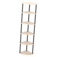 thumbnail image 2 of DOLITY Corner Shelf Corner Display Shelf Durability Frees Standing Easy to Install Storage Rack Multipurpose for Kitchen Office Home 152cm, 2 of 9