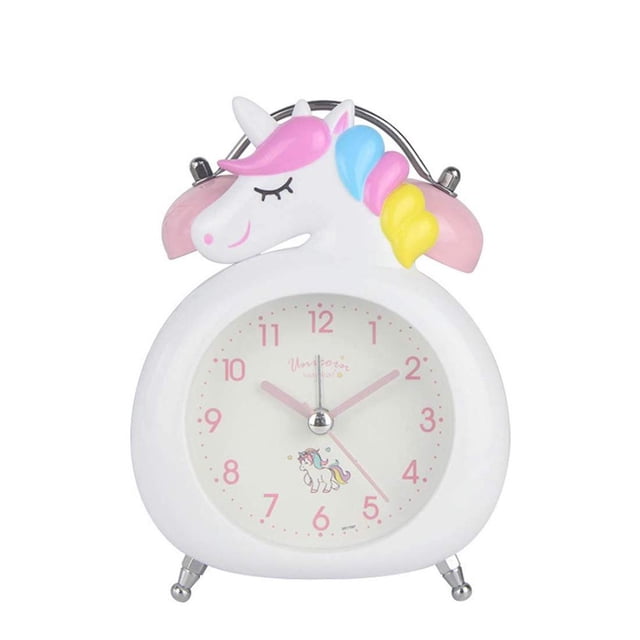 Reloj despertador de dibujos animados, Reloj Despertador de dibujos animados Reloj despertador para niños Reloj Salida de alta intensidad