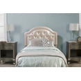 thumbnail image 6 of Hillsdale Furniture Karley Tufted Faux Leather Twin Headboard, Embossed Champagne, 6 of 6