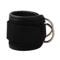 thumbnail image 3 of Correa de tobillo para la máquina de cable de la máquina del tobillo Banda de resistencia del equipo ajustable para el entrenamiento de fuerza de la pierna Fitness negro, 3 of 8