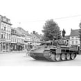 thumbnail image 1 of 24x36 gallery poster, Panther tank with Schurzen partially attached, 1 of 1