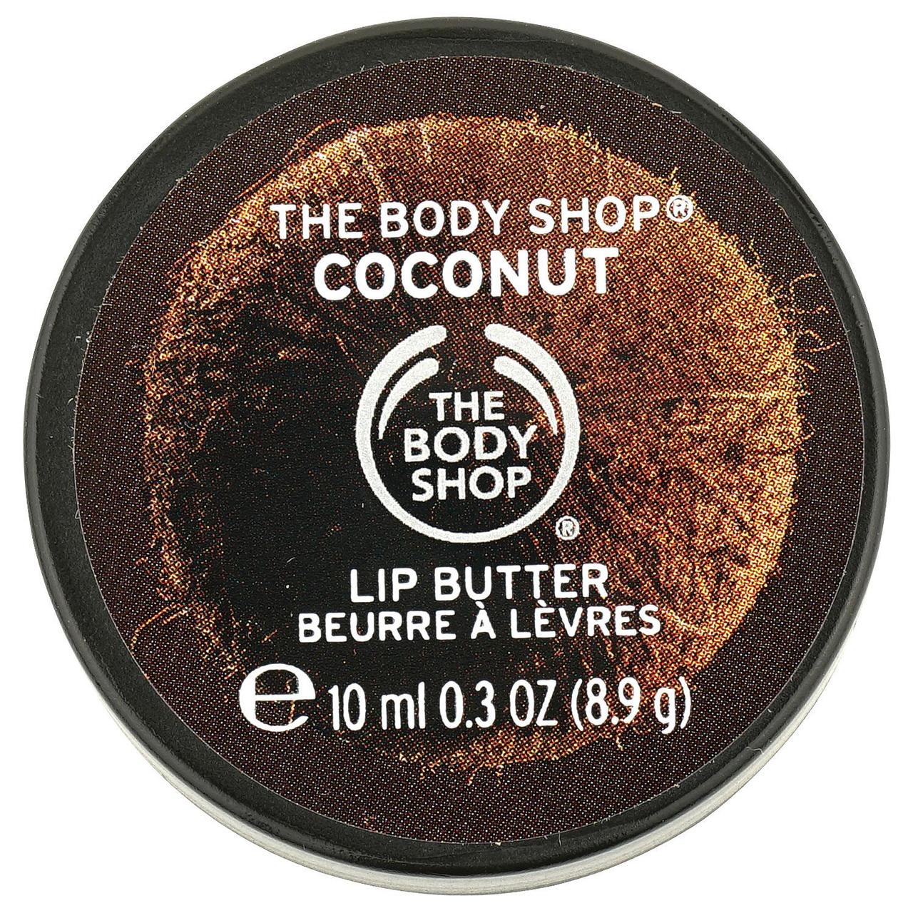 The Body Shop Coconut Lip Butter (.3oz.) Pack of 2