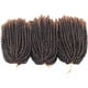 thumbnail image 3 of Pulgadas, 6 paquetes/lote, trenzas de pelo de ganchillo, extensiones de cabello sintético, trenzas, giros rizados, giro de primavera para mujeres T27 #, 3 of 5