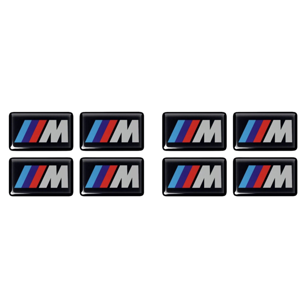 4 Uds Pegatina Repuesto Emblema Insignia para Serie M