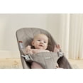 thumbnail image 4 of BabyBjorn Bouncer Bliss, Woven, Petal Quilt, Sand Gray, 4 of 8