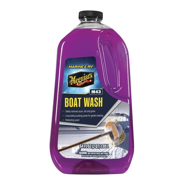 Meguiar's, Jabon Marino para Barcos, M4364, 1.89L.
