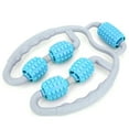 thumbnail image 3 of Masajeador de piernas con abrazadera, portátil, 360 grados, masaje totalmente rodeado, relajación, músculos de la pantorrilla, equipo de Yoga y Fitness, color azul, 3 of 10