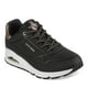 thumbnail image 3 of Zapatillas de moda Skechers Uno Shimmer Away Wedge negras para mujer, 3 of 6