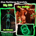 thumbnail image 4 of Glow Sticks Xiawalangzhuo, paquete de 100 unidades, regalos de fiesta verdes, 4 of 7