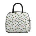 thumbnail image 2 of Womens White Cartoon Cute Dinosaurs Pattern Lunch Box for Work,Insulated Lunch Bag for Women,Loncheras Para Mujer,Leakproof Adult Lunch Bag for Work,Beach,Travel,Picnic,Camping, 2 of 7