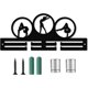 thumbnail image 2 of Soporte de medallas de acrílico para gimnasia, danza, exhibición de medallas deportivas, ganchos para colgar en la pared, 2 of 9