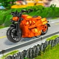 thumbnail image 4 of Moocorvic Motorcycles Toy Model Pull Back Cars Christmas Birthday Gifts,Orange, 4 of 7