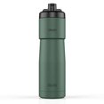 thumbnail image 1 of Botella Limpia / Botella de Agua para Bicicleta con Aislamiento Sport 23 / Diseño Limpio, Fácil de Apretar, Boquilla para Entusiastas Del Ciclismo / Verde Mate, 1 of 6