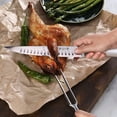 thumbnail image 4 of Cangshan L1 Series 1026962 German Steel Forged 2-Piece Carving Set, White, 4 of 8