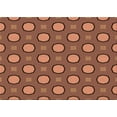 thumbnail image 1 of Ahgly Company Indoor Rectangle Patterned Brown Red Area Rugs, 2' x 5', 1 of 6