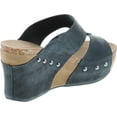 thumbnail image 5 of Pierre Dumas Women's Hester-7 Studded Platform Wedge Sandals, 5 of 7