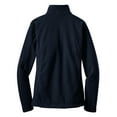thumbnail image 6 of Womens Value Fleece Polyester Jacket True Navy X-Small, 6 of 6
