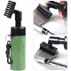 thumbnail image 4 of Cepillo de limpieza para palos de golf, cepillo de limpieza de ranuras, cepillo de golf con mosquetón para bolsa de golf, accesorio de golf para hombres, regalo de golf (verde), 4 of 5