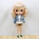 thumbnail image 1 of Jeans Chaqueta de Manga Larga Accesorio de Moda para 1/6 Muñeca Hugo Doll Jeans Jacket, 1 of 7