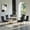 Gold White Table & Gold Black Chair, variant on 68.9" Dining Table Set for 6, Rectangular Faux Marble Table with Stainless Steel Base and 6 Velvet Tufted Chairs, for Kitchen, Living Room