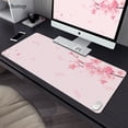 thumbnail image 3 of Alfombrilla de ratón para juegos con flor de cerezo rosa, 1000x500, alfombrilla de ratón para ordenador, alfombrilla grande para ratón XXL, alfombrillas de escritorio Kawaii para jugadores de PC, 3 of 5
