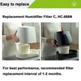 thumbnail image 6 of 5 Pack Humidifier Wicking Filters for -888, -888N, Filter C, Designed to Fit for -890 HEV-320, 6 of 6