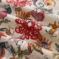 thumbnail image 5 of Yiume Hawaiian Shirt For Men Marine Life Seahorse Octopus Cotton Hawaiian Shirts, 5 of 8