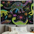 thumbnail image 2 of Autua Dinosaur Cave Painting Tapestry Wall Hanging Unique Style for Home Decor | Graphic Tapestries Art for Living Room Bedroom Farmhouse | Dorm Decorations, Various Sizes Available 40x30inch, 2 of 6