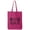 Hot Pink, variant on Meet Me At The Bar Cotton Canvas Tote Bag