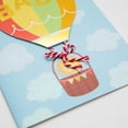 thumbnail image 3 of PaperCraft Baby Birthday Cards with Envelope, Hot Air Balloon, 3 of 4