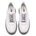 thumbnail image 5 of CMR CHAMARIPA Height Increasing Casual Shoes - White Leather Elevator Sneakers - Taller Shoes For Men 6CM / 2.36 Inches, 5 of 5