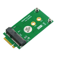 thumbnail image 1 of NGFF M.2 B Key Interface to Mini PCI-E MPCIE Wireless Adapter Card for 5G 4G 3G LTE GSM Module NO NANO SIM Card Slot, 1 of 6