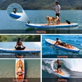 thumbnail image 3 of Cadalene 10'6" Inflatable Stand Up Paddle Board with Camera Mount, Anti-Slip EVA Deck,Paddleboard for Youth & Adults, 3 of 8