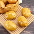 thumbnail image 5 of Ksopiavobs 10 Pcs Artificial Potato Fake Vegetables Potato Simulation Plastic Lifelike Food for House Kitchen Garden Decoration Cabinet Ornament, 5 of 6