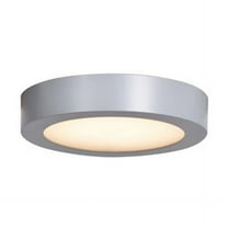20071LEDD-SILV-ACR 7 in . Strike LED Silver Flush Mount Ceiling Light
