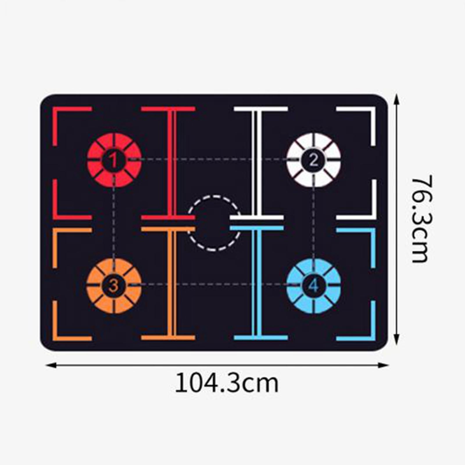 harayaa Basketball Training Basketball Training Equipment Silent for Basketball 104.3 x 76.3 x 0.3cm