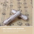 thumbnail image 2 of EeaseCA 2pcs Microphone Cable Connectors 3.5mm Female Audio Mic Cable Adapters for Guitar Instrument, 2 of 8
