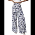 thumbnail image 3 of Pantalones Palazzo Elásticos de Pierna para Mujer, Informales, Cómodos y de Cintura Media. Estilo 1 XXL, 3 of 8