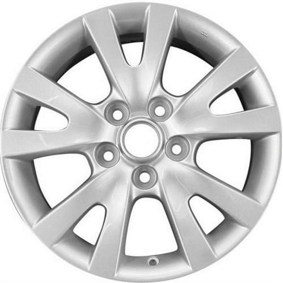 16x6.5 in Wheel for MAZDA 3 2007-2009 SILVER Reconditioned Aluminum Rim