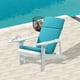 thumbnail image 4 of Silla Adirondack Cojines de espuma de alta densidad Cojín para mecedora al aire libre con respaldo alto, 4 of 5