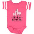 thumbnail image 3 of Inktastic Llama Aunt Loves Me Girls Girls Baby Bodysuit, 3 of 5