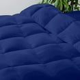 thumbnail image 4 of 500-TC Egyptian Cotton All Season Comforter for Adults Extra Large King Size 120" x 136" Inches, 1pc Comforter Box Stitched with 4 Corner Tabs, 300 GSM Comforter, (Royal Blue), 4 of 7