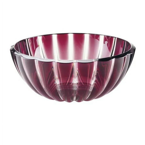 Guzzini Dolcevita Bowl Purple Large 9.8 inches -25 cm Bio-Based Plastic Amethyst