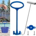 thumbnail image 4 of 1*Set Skimmer Clearance! Pool Cleaning Basket Hook Swimming Pool Cleaning Basket Handle Swimming Pool Pipe Filter Slag Pool Handle, 4 of 9
