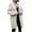 White, variant on QUYUON Ladies Cardigan Sweaters Sale Long Sleeve Light Weight Cardigan Women Polyester Cute Cardigan Cardigan Jacket Style Q-5586 Winter Knit Sweater Outerwear Coat Blue S