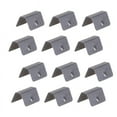 thumbnail image 3 of 12 PCS Wind Rain Deflectors Channel New Metal Universal Clips For Heko SNED Clip, 3 of 6
