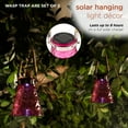 thumbnail image 5 of Alpine Corporation Indoor/Outdoor Solar Pink LED Wasp Trap Lights, Set of 2, 5 of 15