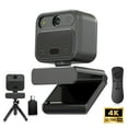 thumbnail image 1 of 4K Webcam with 2 Microphones Zoom Remote Focus EPTZ Webcamera for PC Laptop Conference Video Streaming USB Web Cam Compatible for Switch 2 Vizolink, 1 of 13