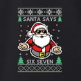 thumbnail image 3 of Wild Bobby Santa Says 6 7 Meme Sweater | Holiday Men Long Sleeve Shirt, 3 of 5